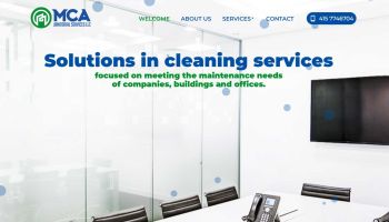 MCA Cleaning Services Website Template